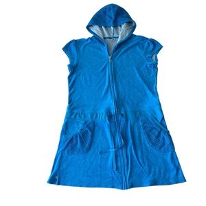 Justice Hooded Terrycloth Swim Coverup, Size 20